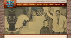 Desktop Screenshot of hicksdentalgroup.com